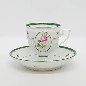 ヘレンド ウィーンの薔薇 コーヒーカップ&ソーサー（アンピール） VRH-4467-0-00