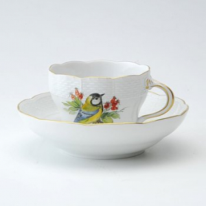 マイセン バード コーヒーカップ&ソーサー 260110-01582b