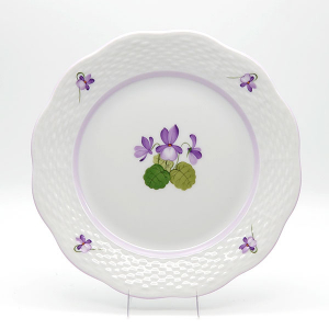 ヘレンド バイオレット･ライラック プレート19cm VIOLETL-0517-0-00