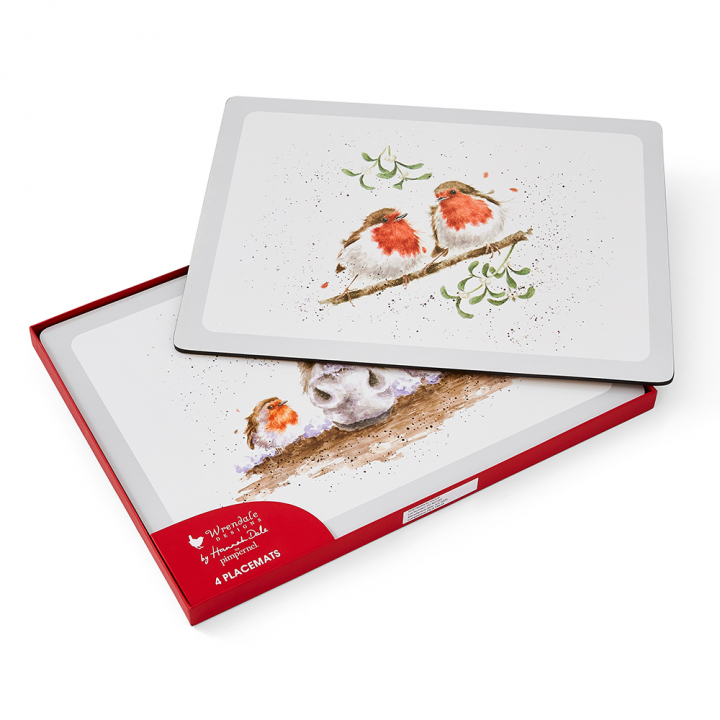 ピンパーネル プレイスマット6pcsセット レンデル クリスマス X0010568976