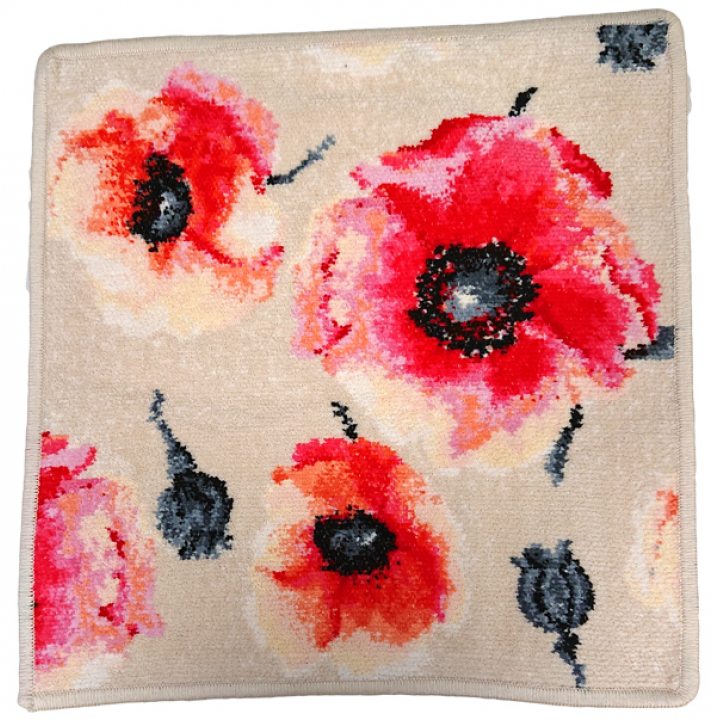 フェイラー ウォッシュタオル Kiatsch mohn シーシェル 30x30cm