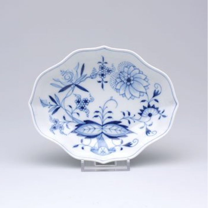 マイセン ブルーオニオン ディッシュ菱形16cm 800101-53606